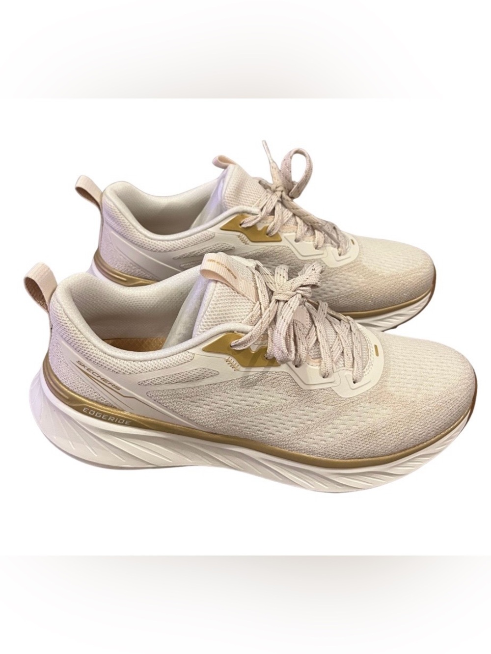 Sketchers edgeride natural tennis shoes size 8 like new - Picture 5 of 10